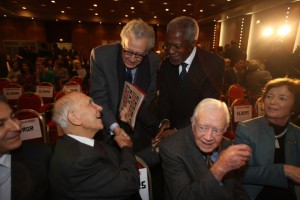 EHHR Media Awards 2008 | Stéphane Hessel, François Zimeray, Kofi Annan, Jimmy Carter, Mary Robinson